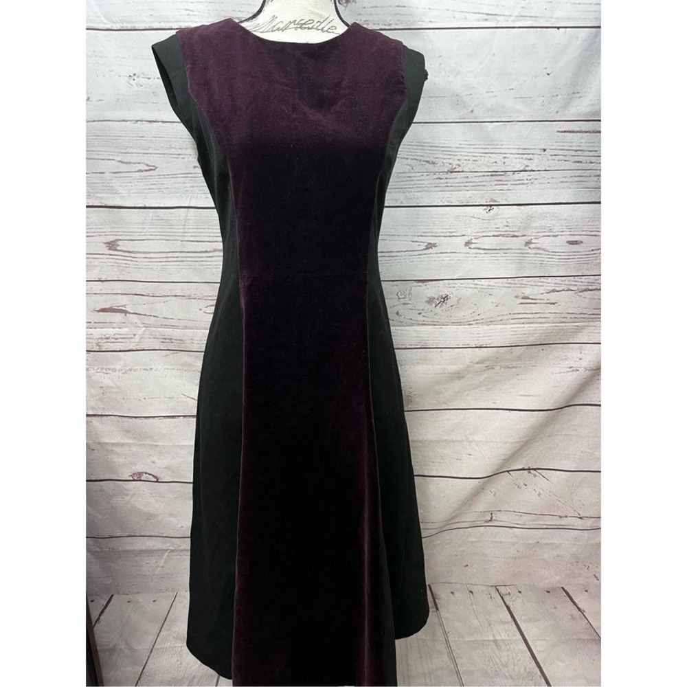 Honey P. Size 4 black and red velvety jumper - 2681